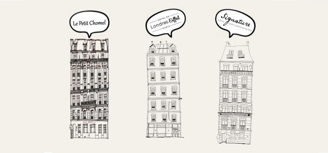 3 homes 1 family in paris  1 stay