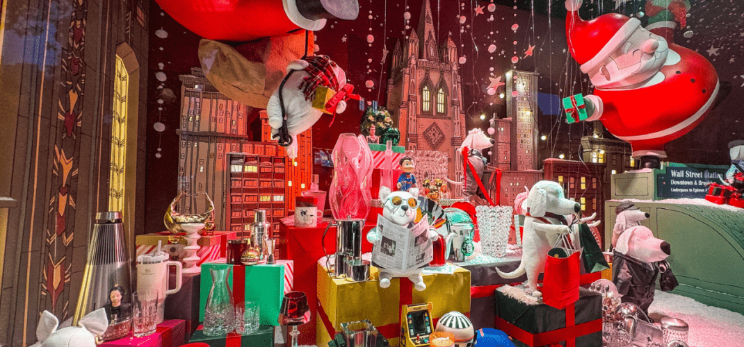 Los escaparates navideños de París