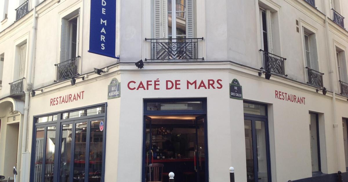 Le Café De Mars 11 Rue Augereau 75007 Paris LE CAFE DE MARS
