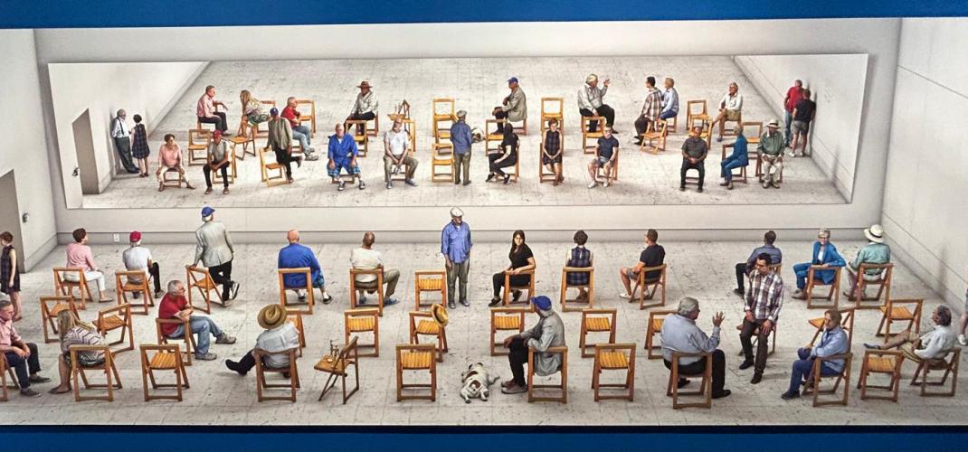 David Hockney : la plus grande exposition retrospective de l'artiste à la Fondation Louis Vuitton