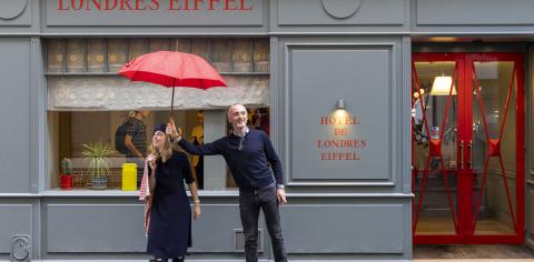 Hôtel de Londres Eiffel -habitacion