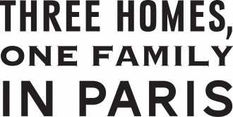 Two homes one family in Paris